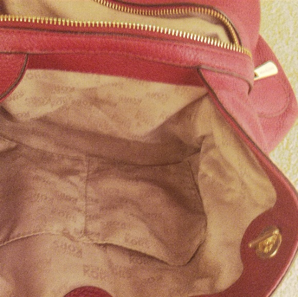 MK red purse and wallet - Picture 4 of 8